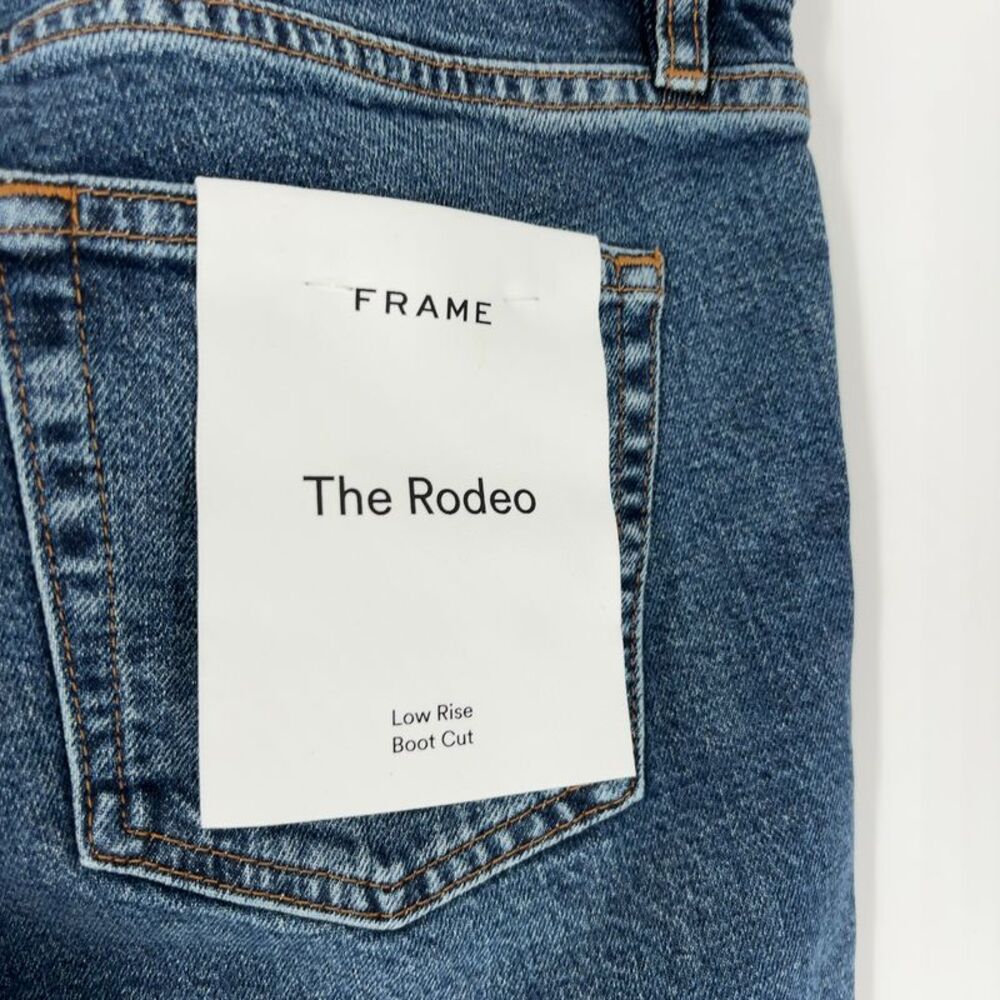 Frame Denim Women's Low Rise Boot Cut Jeans - Rodeo - Picture 3 of 5
